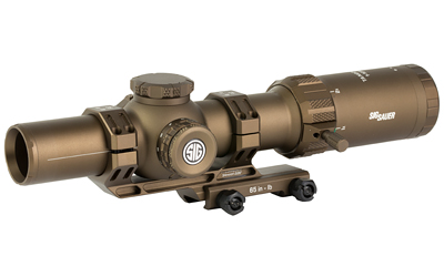 SIG SAUER TANGO MSR 1-10X26 34MM FFP ILLUMINATED RETICLE, .5MOA, COYOTE W/ MOUNT