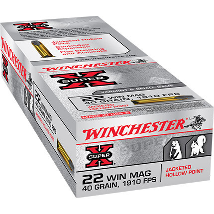 Winchester Ammunition WIN SPRX 22WMR 40GR JHP 50/2000