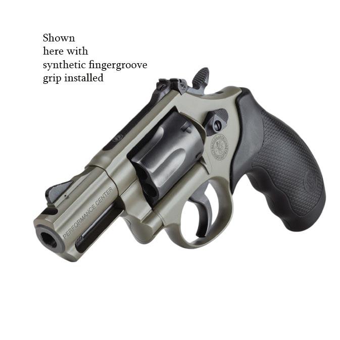 Smith & Wesson Inc. S&W PC Model 19 Carry Comp Handgun .357 Mag/.38 Spl(+P) 6rd Capacity 2.5" Barrel Moss Cerakote Rosewood Grip