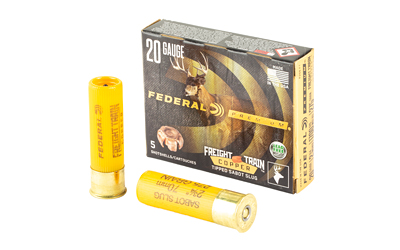 Federal Premium Freight Train Copper 20ga 2-3/4" 275gr Slug 1700 fps 5/ct