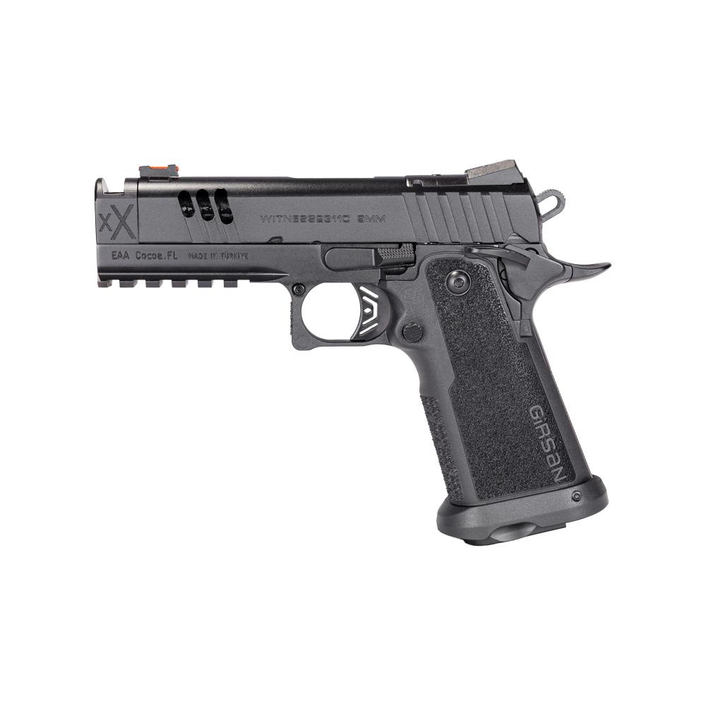 EAA - European American Armory Corp Girsan Witness2311 CMXX Handgun 9mm luger 17rd Magazines(1) 4.25" Barrel w/Compensator Rail & Ambidextrous Safety