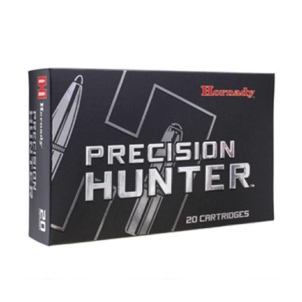 Hornady Precision Hunter Rifle Ammunition 6.5mm Creedmoor 143 gr ELD-X 2700 fps 20/ct