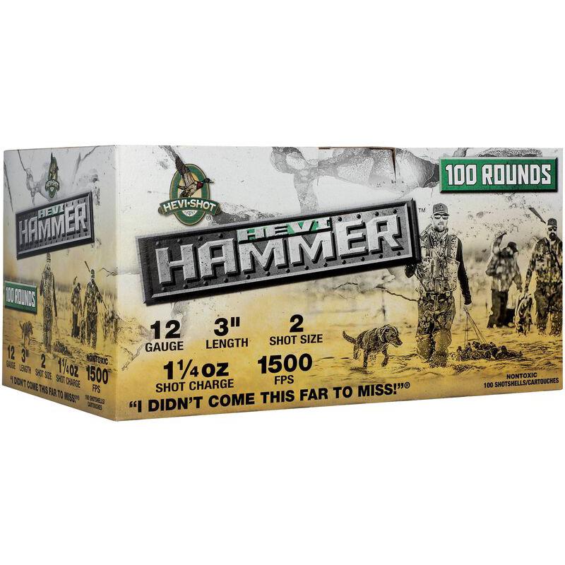 Environ Metal Inc Hevi-Shot HEVI-Hammer Shotshells 12ga 3" 1-1/4oz 1500 fps #2 100/ct