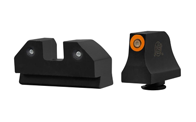 XS Sights R3D Night Sights Orange For Glock Suppressor/RMR Height 42 43 43x & 48