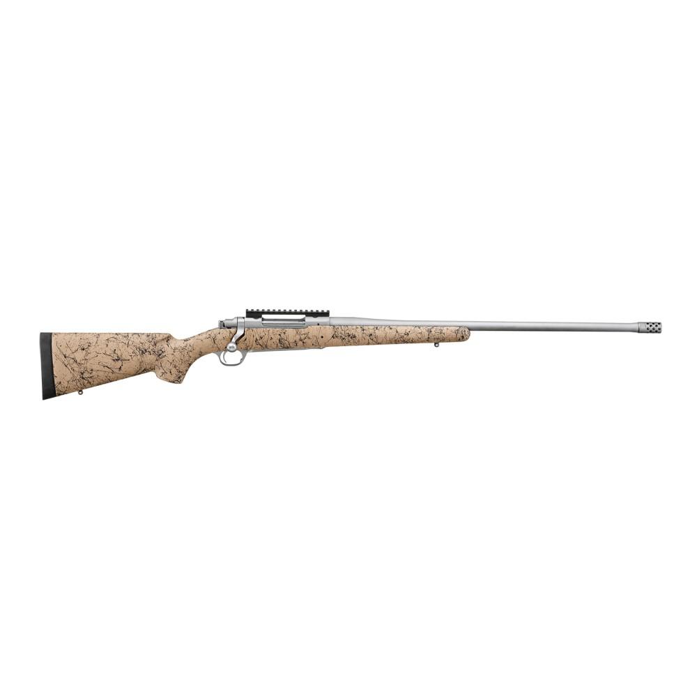 Sturm Ruger & Co Ruger Hawkeye FTW Hunter Rifle 7mm PRC 3rd Magazine 24" 5/8x24 Threaded Barrel Tan Black
