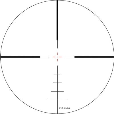 ZeroTech Thrive HD Riflescope 3-18x56 30mm SFP PHR-II IR MOA Illum Black