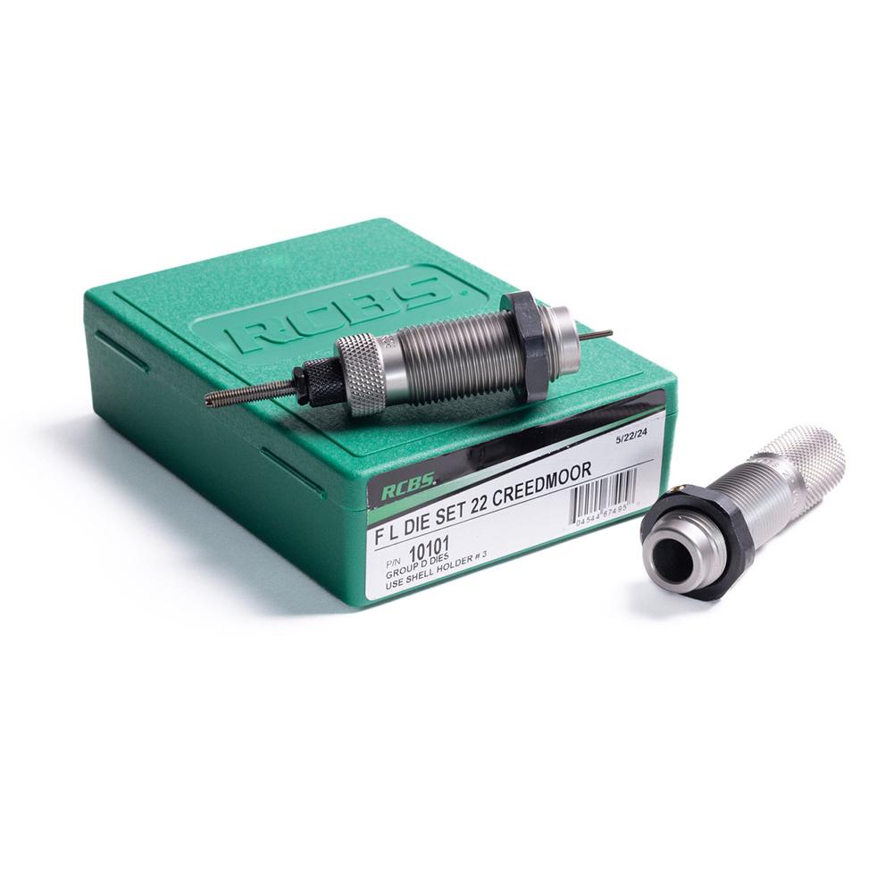 RCBS Full Length Die Set - Group D - Bottleneck Rifle Cartridge .240 Wby