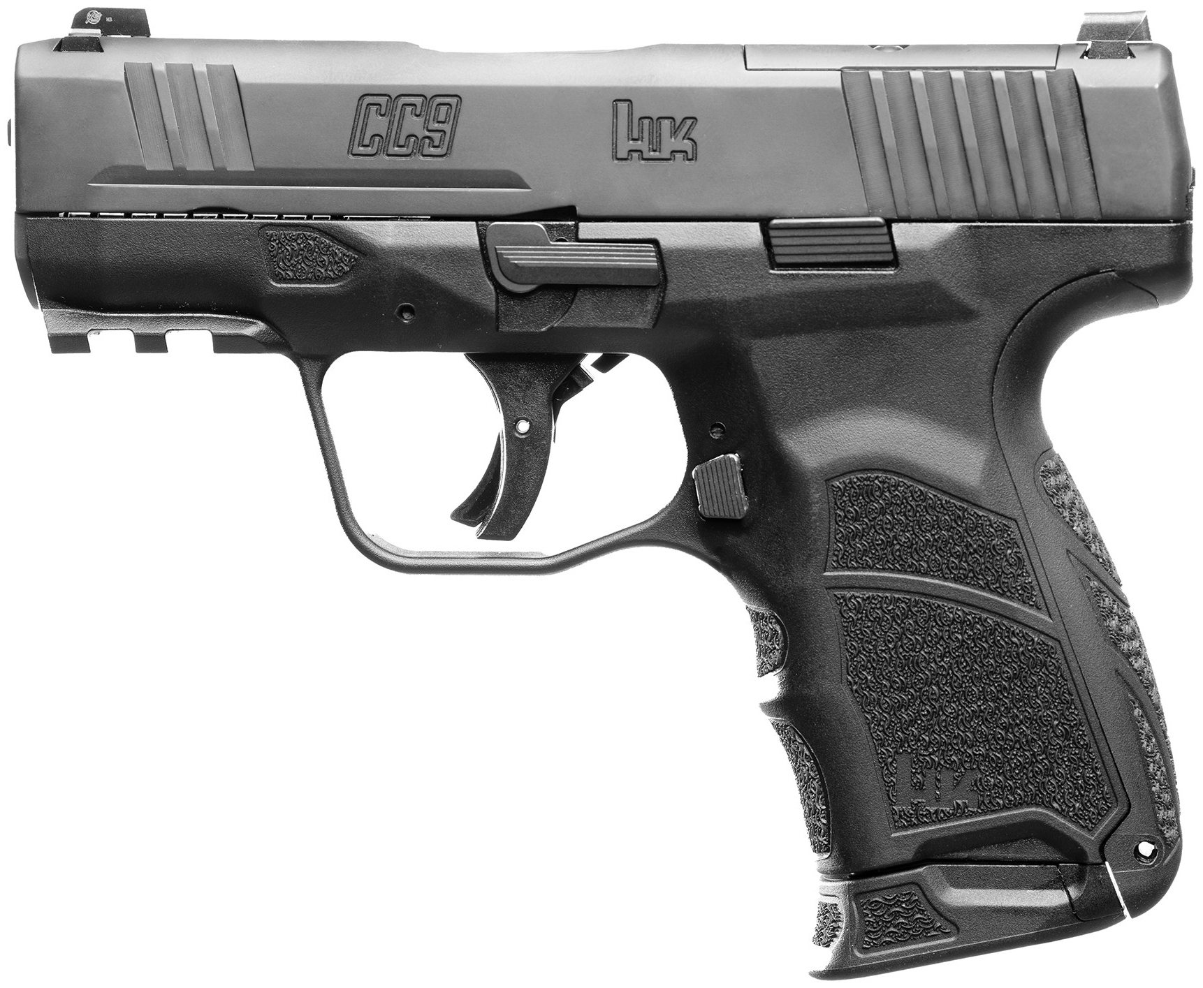 Heckler & Koch Inc. H&K CC9 Optic Ready Handgun 9mm Luger 10rd Magazines(2) 3.32'' Barrel