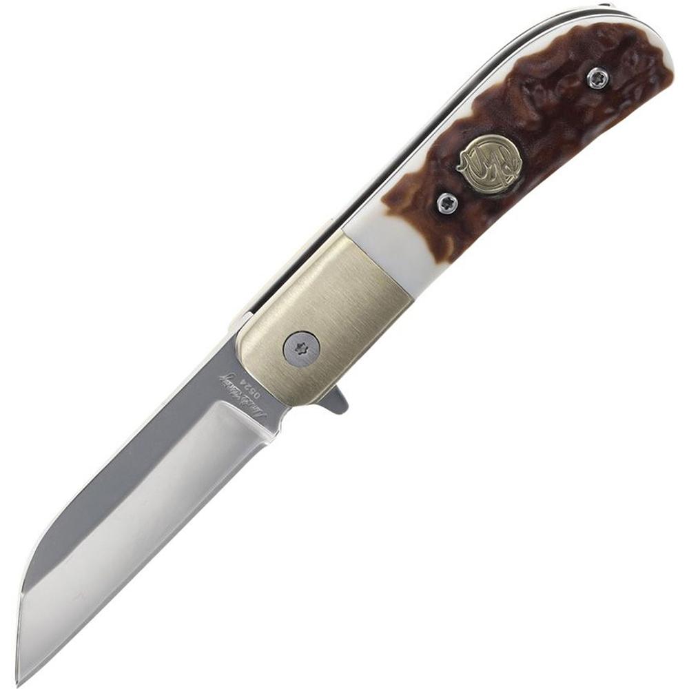 Battenfeld Knives Uncle Henry Next Gen 6UH Folding Knife 2-1/2" Drop Point Blade Staglon Clamshell