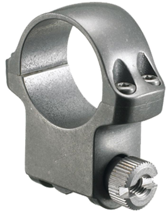 Sturm Ruger & Co Ruger Steel Scope Ring - Single (5KTG) 1" High 1.062" Height - Target Grey Stainless Finish