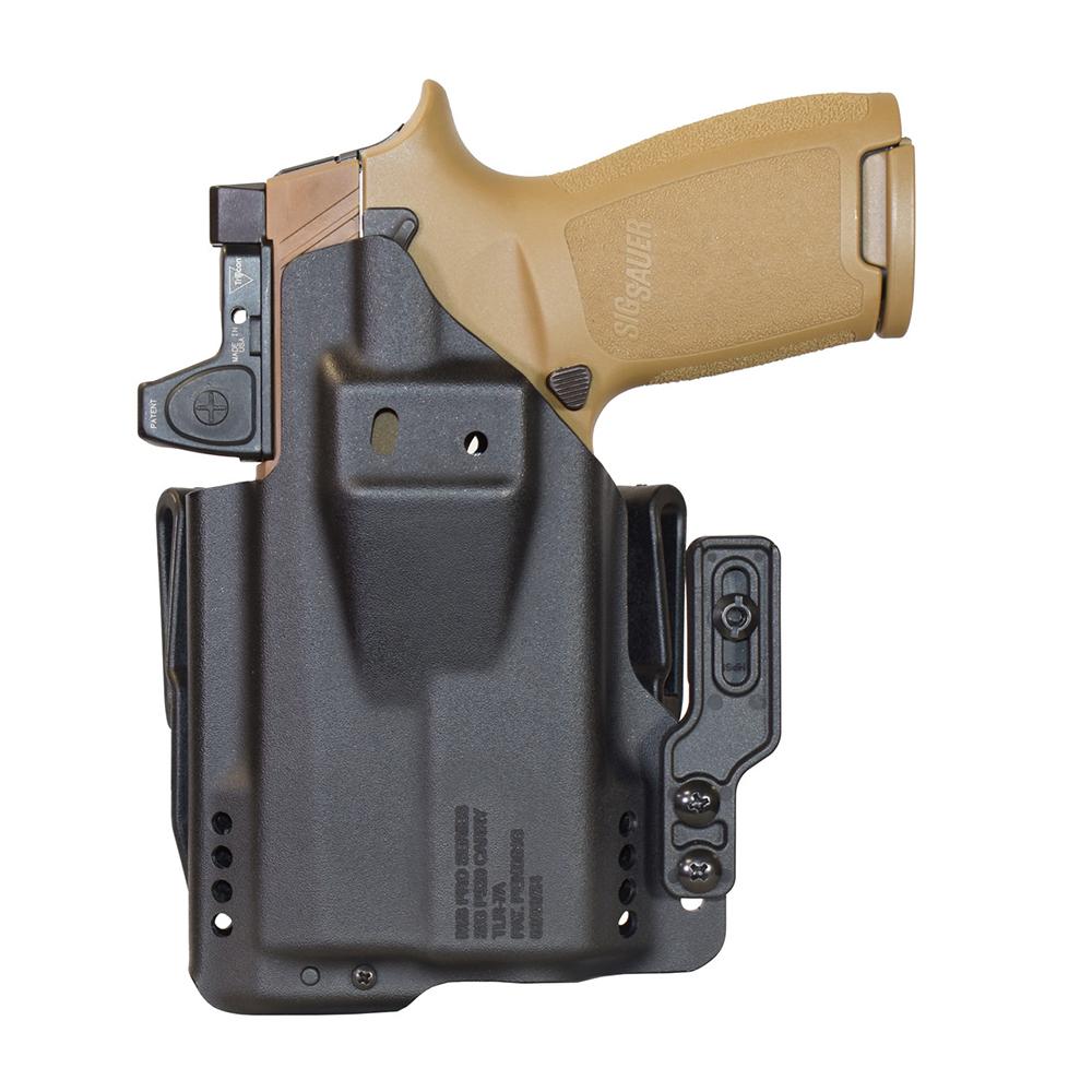 Mission First Tactical Pro Series IWB Light Holster for Sig P320 X Carry/M18 with TLR7 Black Ambi
