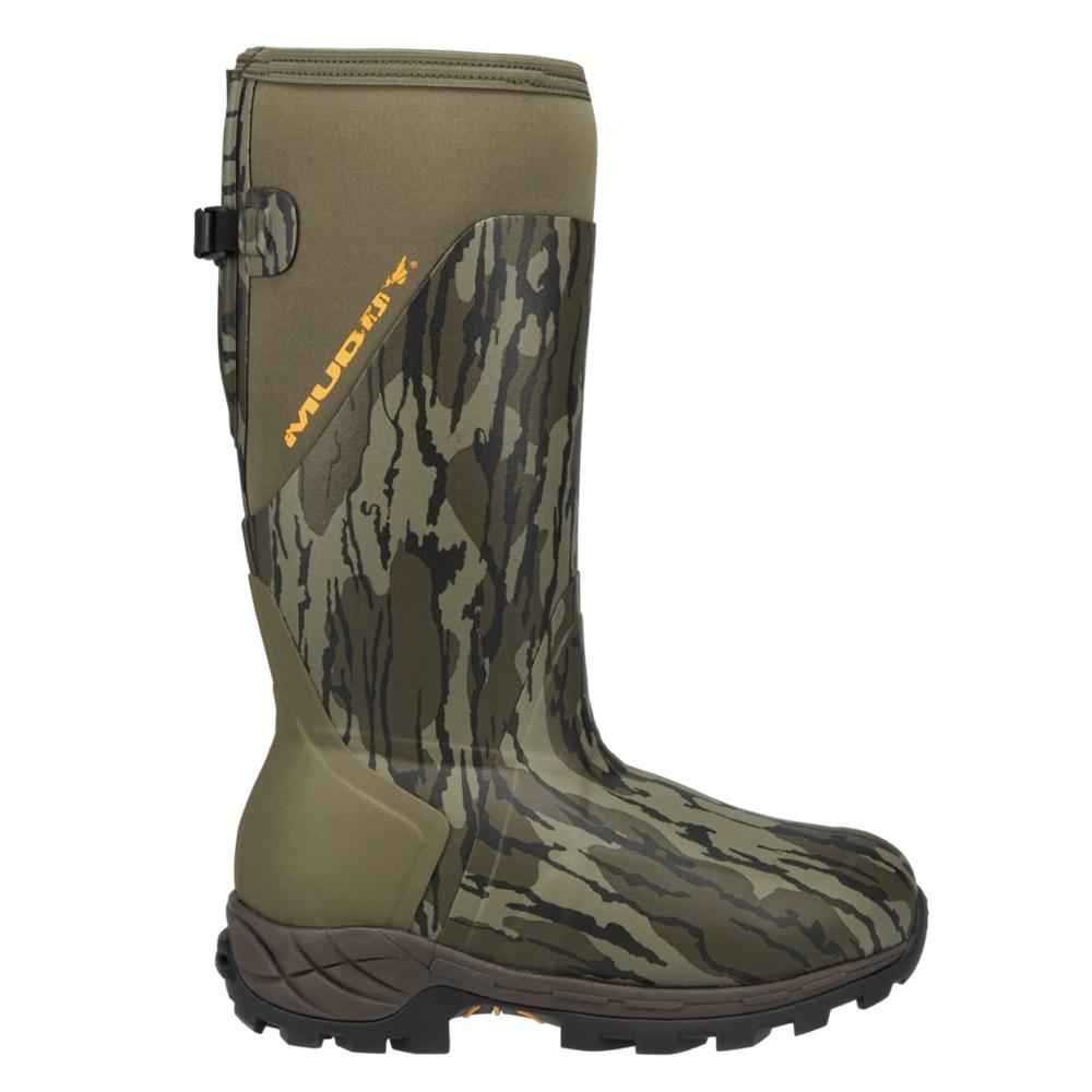 Gsm Muddy DV8 17" Insulated Boots 1000G Mossy Oak Bottomland Size 9D