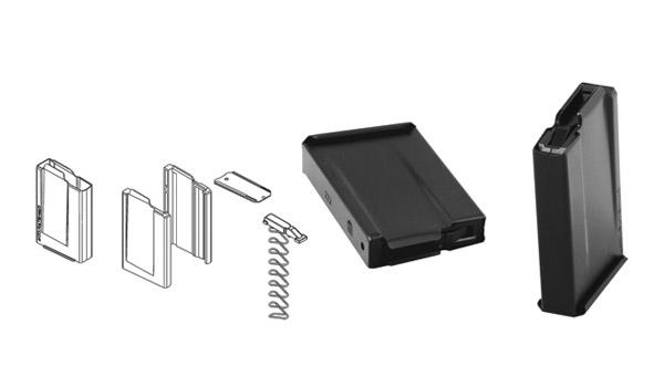Black Tides DBA Alpine Sales CO/Accurate Mags AICS Short Action .223 REM Black 5rd DSSF Magazine