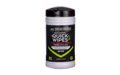 The Allen Company Inc. Breakthrough Clean Technologies Multi-Purpose CLP Quick Wipes 5"x6" 50/ct