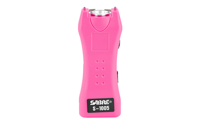 Security Equipment Corporation Sabre 600000 Volt Mini-Stun Gun with LED - Pink