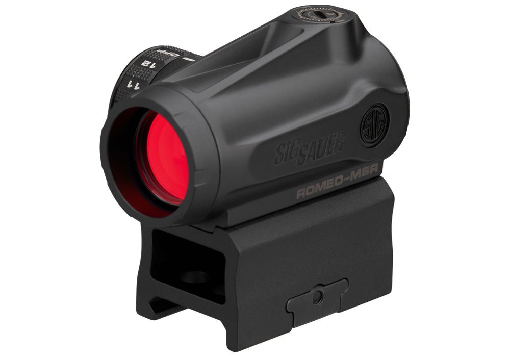 SIG SAUER ROMEO-MSR GEN 2 GREEN DOT 1X20MM 2MOA DOT/1MOA ADJ BLACK