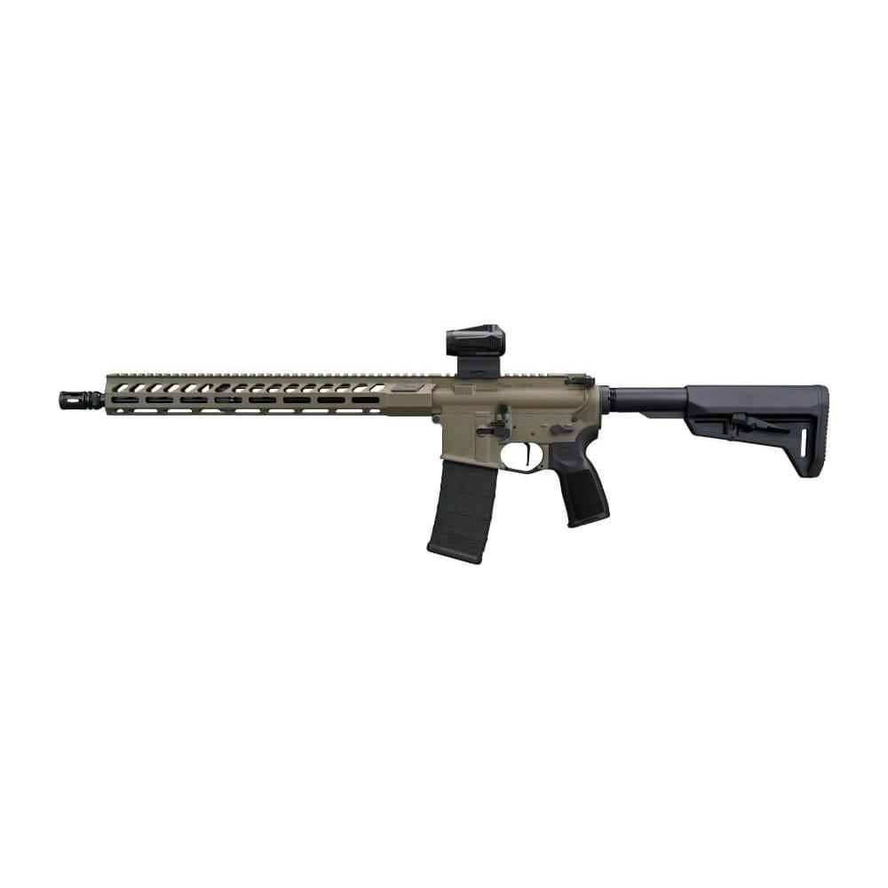 Sig Sauer M400 Forge Moss Green Rifle 5.56 NATO 30rd Magazine 16" Barrel ROMEO-MSR GEN II Adjustable Stock M-LOK Handguard