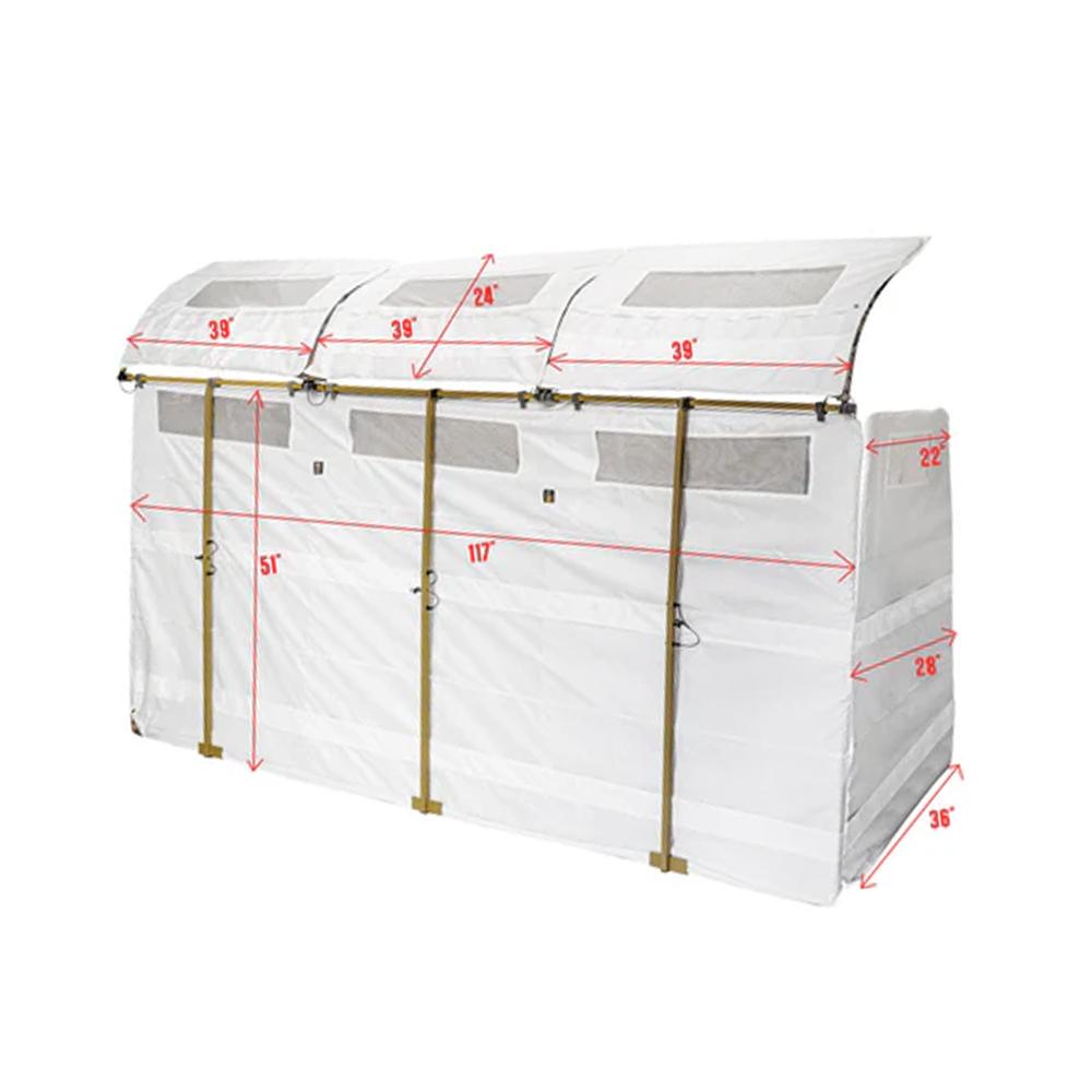 AdvenTec LLC dba Rig Em Right Outdoors Rig'Em Right Panel Blind Snow Cover