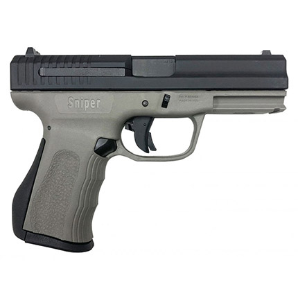 FMK Firearms 9C1G2 FAT Handgun 9mm 14rd Magazine 4" Barrel Dark Grey Grip with Black Slide