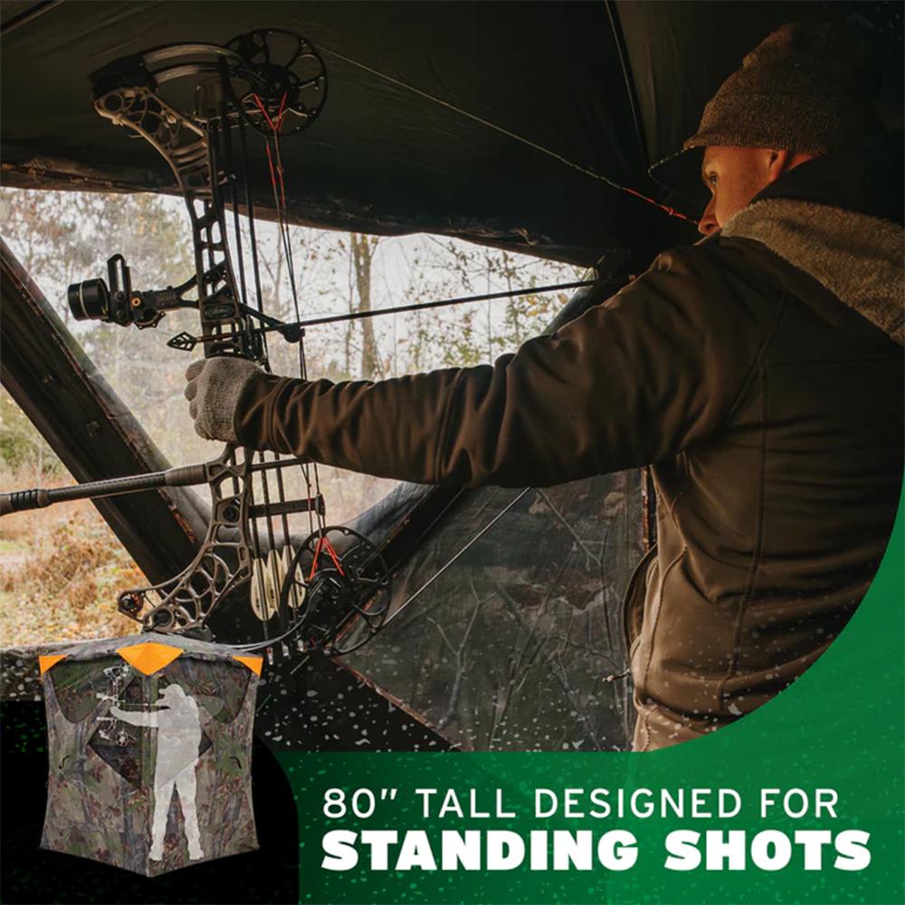 Ardisam (River's Edge/ Barronett Blinds) Barronett Blinds Prowler 300 Ground Blind Bloodtrail Backwoods Camo