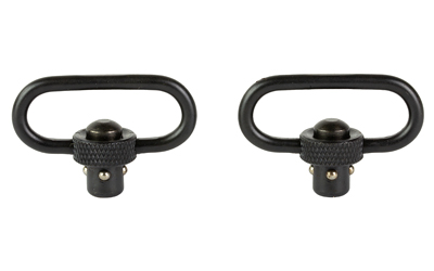 Allen Push Button QD Steel Gun Swivels 1.25" Black 2/ct