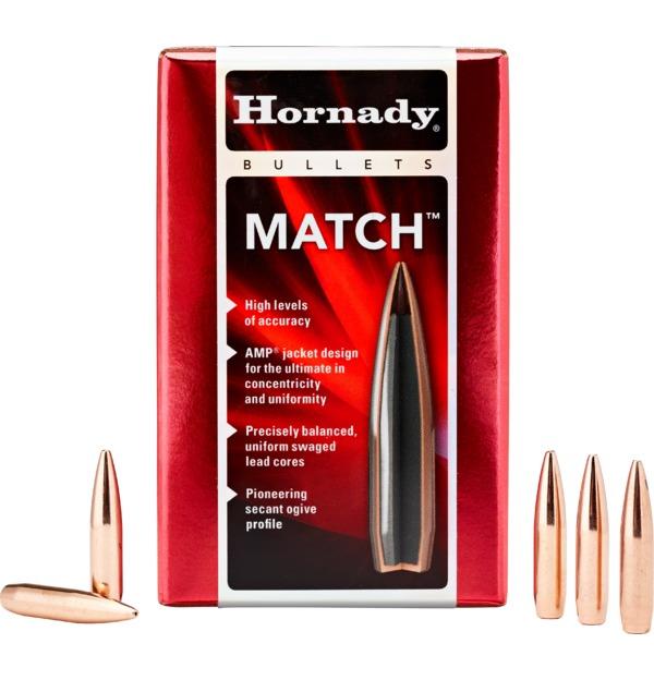 Hornady Match Bullets .308 Win .308" 155 gr BTHP 100/ct