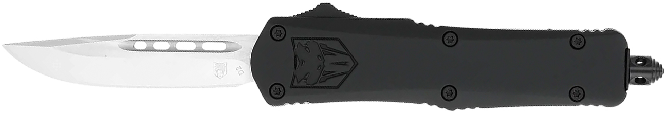 CobraTec Knives CBT LRG FS-3 BLACK DROP PT