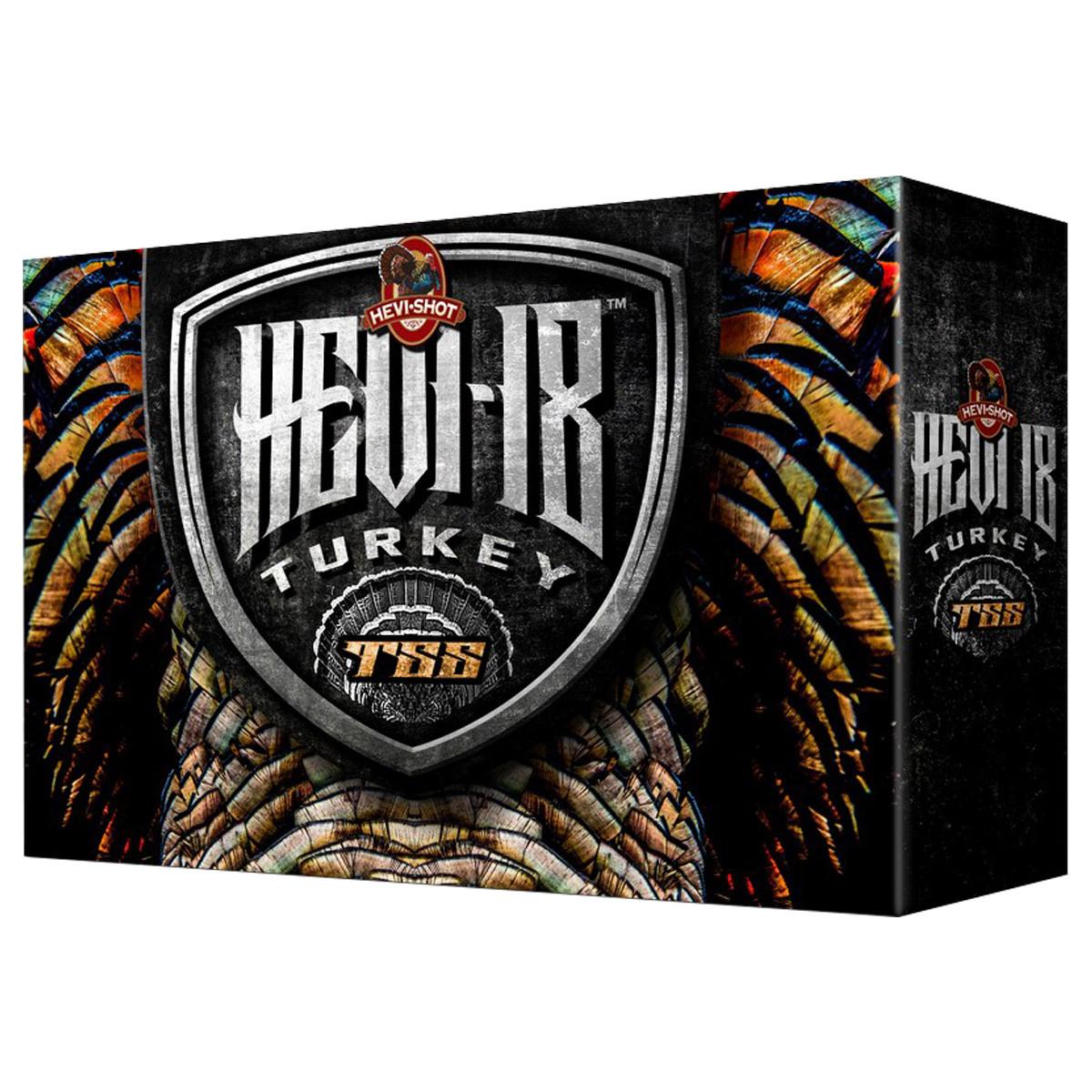 Environ Metal Inc HEVI-Shot TSS Turkey Shotshells 12 ga 3.5" 2-1/4oz 1250fps #7 5/ct
