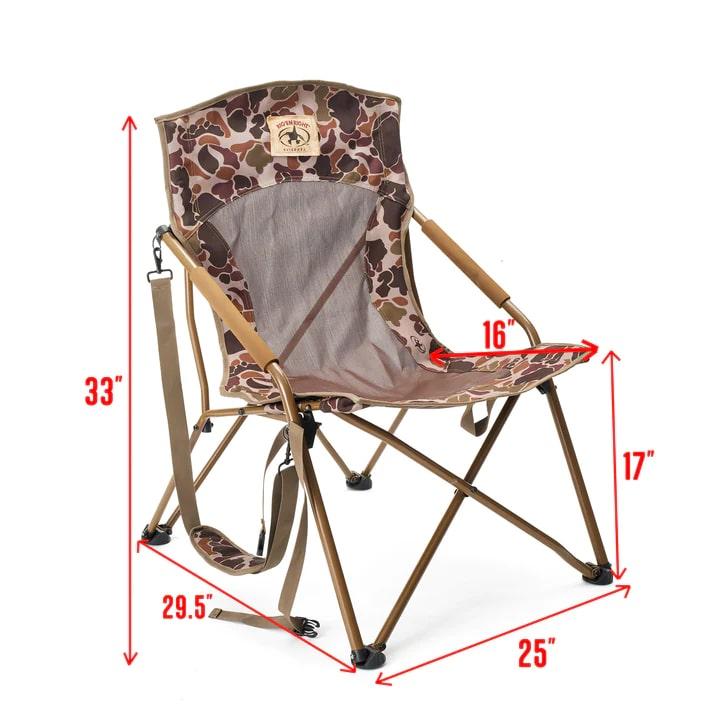 AdvenTec LLC dba Rig Em Right Outdoors Rig'Em Right Camphunter Chair Gore Optifade Marsh