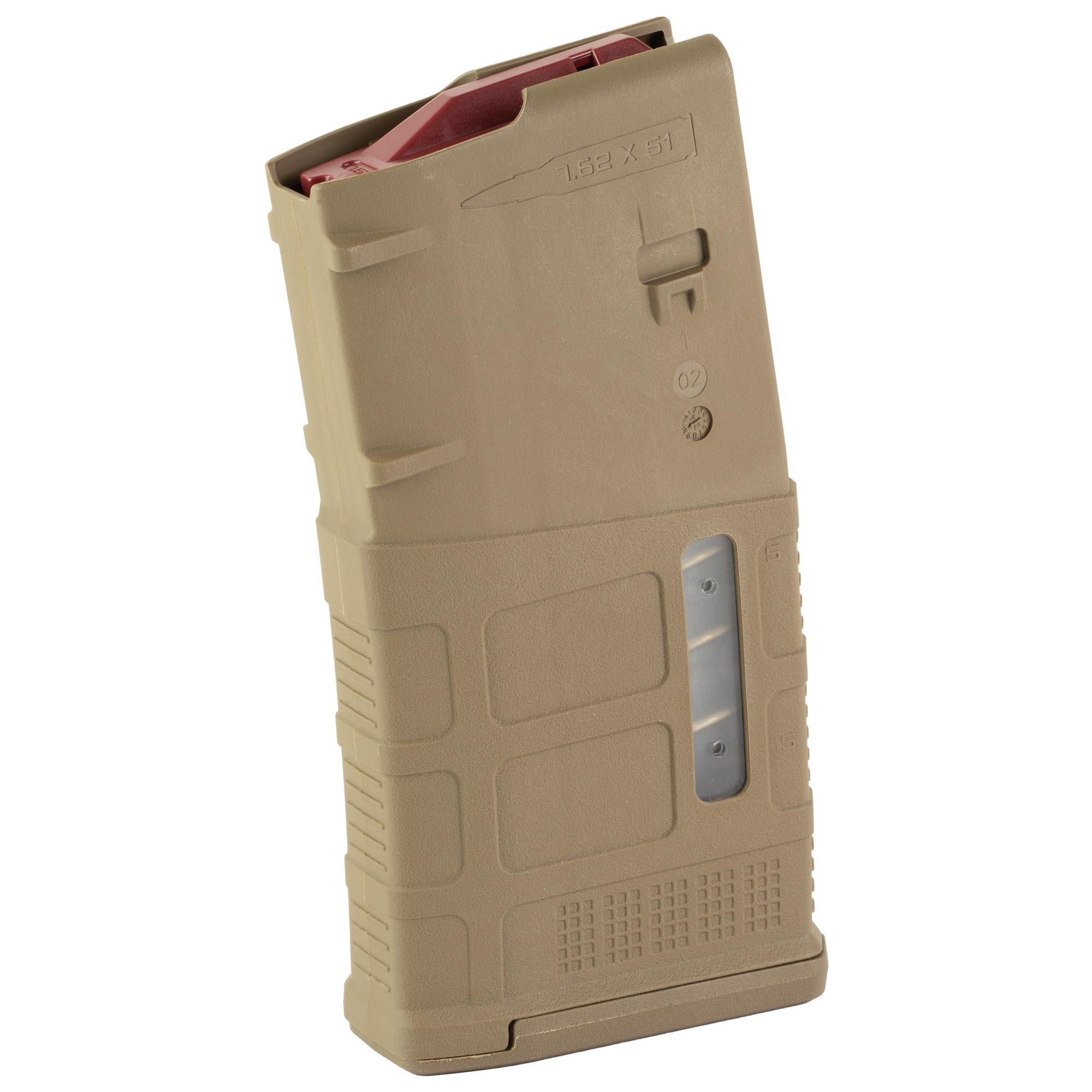 Magpul PMAG LR/SR Gen M3 for SR25/M110 Rifle Magazine Medium Coyote Tan 7.62x51mm/.308 Win 20/rd