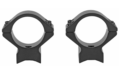 Talley Lightweight Alloy Scope Mounts - Black Anodized - 1" - Low Weatherby Vanguard