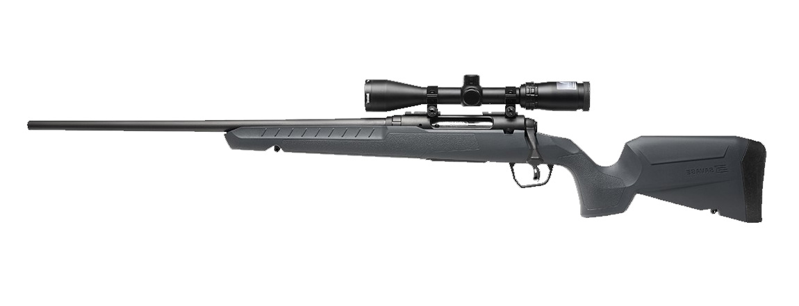 SAV AXIS2XP 223 GRY SCP CP LH 3-9X40 SCOPE INCLUDED