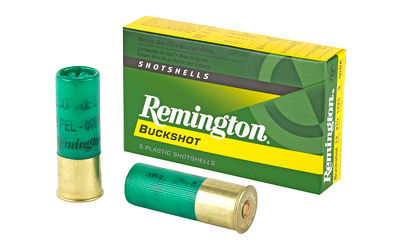 Remington Express Buckshot Shotgun Ammo 12 ga 2-3/4" 9 plts #00 1325 fps 5/ct