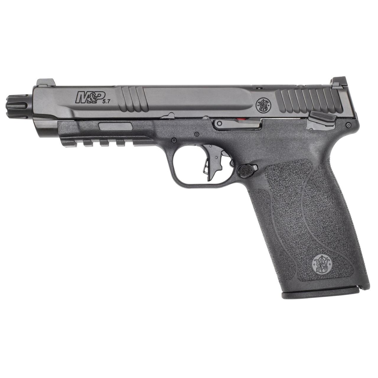 Smith & Wesson Inc. S&W M&P 5.7 OR Compliant Handgun 5.7x28mm 10rd Magazines(2) 5" Non-Threaded Barrel Black