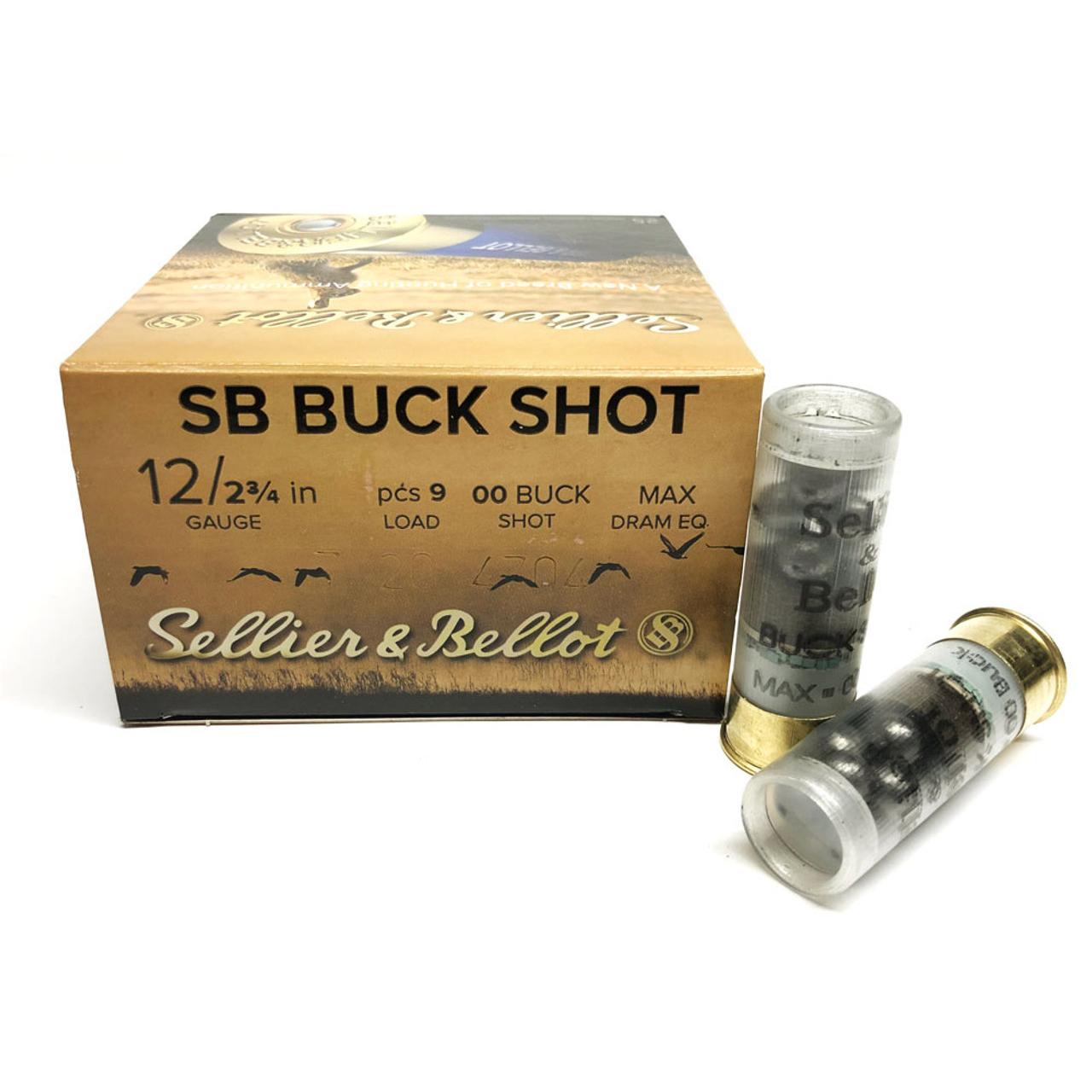 Mag-Tech/Sellier- Bellot Sellier & Bellot Shotshells 12 ga 2-3/4" 12 plts #00 1200 fps 25/ct