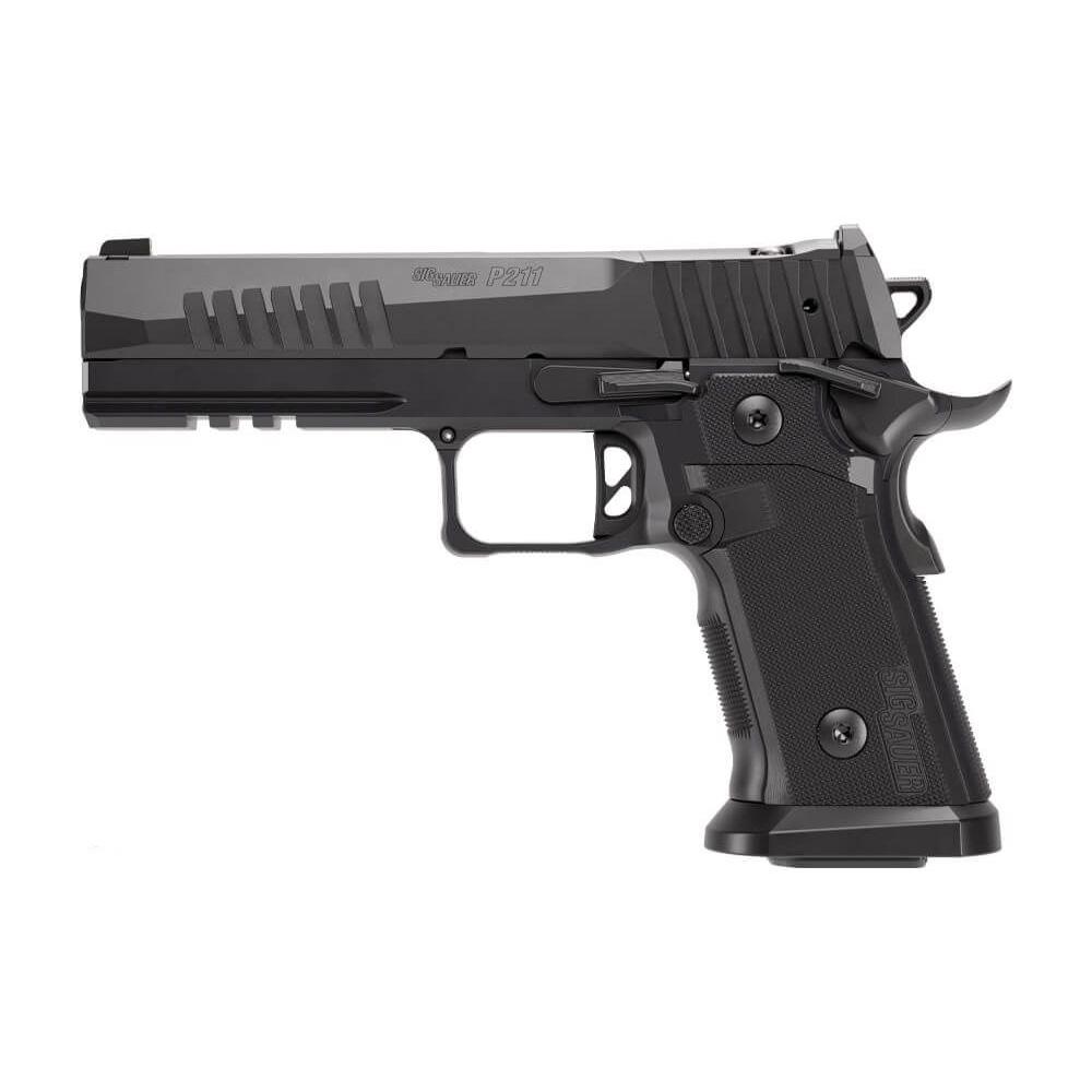 Sig Sauer P211-GT5 SAO Handgun 9mm Luger 21(2) &17(1)rd Magazines 5" Barrel Black Night Sights Optic Ready