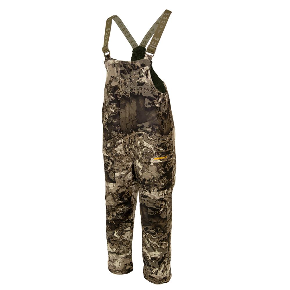 Gsm Muddy TRX Waterproof Sherpa Fleece Bib Overalls Veil Canyon Grey 3XL