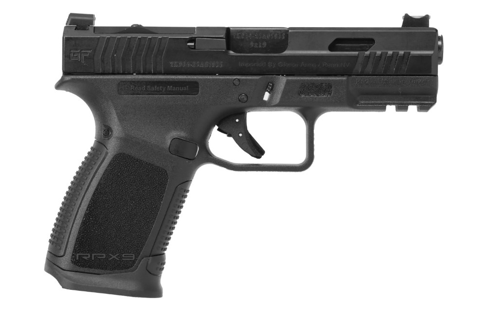 GForce Arms GFA RPX9 EXO TAC 9MM 15R BLK WIN CUT SLIDE BLK OPTIC CUT