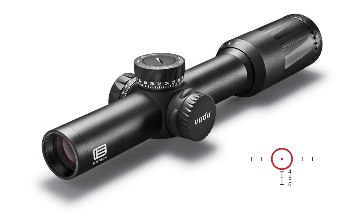 EOTech Vudu Precision Rifle Scope 1-6x24mm 30mm FFP SR2 Illum. Black