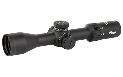 Sig Sauer Whiskey 4 Rifle Scope 3-12x44 30mm SFP BDC-1 Hellfire Illum Black
