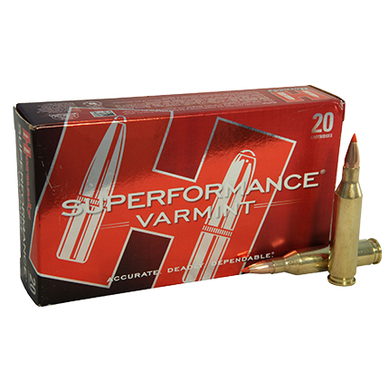 Hornady Superformance Rifle Ammunition .243 Win 58 gr V-MAX 3925 fps 20/ct