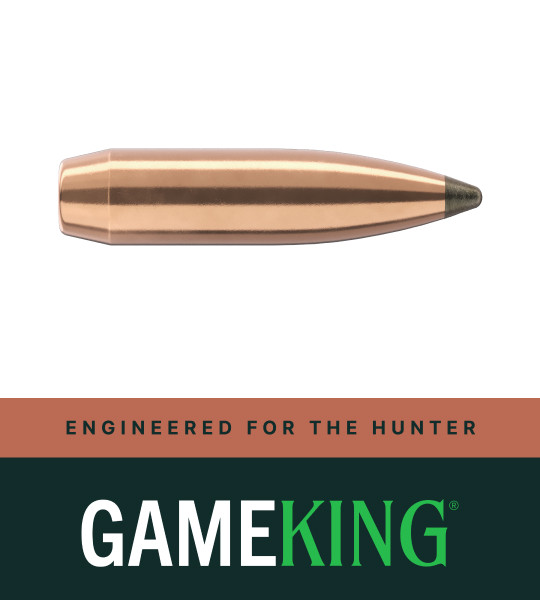 Sierra GameKing Rifle Bullets .25 cal .257" 117 gr SBT 100/ct