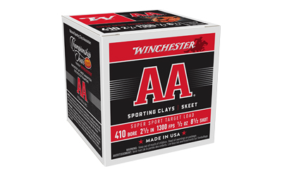 Winchester AA Super Sport .410 ga 2-1/2" MAX 1/2 oz #8 1300 fps - 25/ct