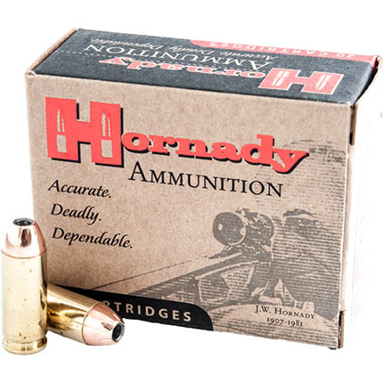 Hornady Custom Handgun Ammunition 10mm 180 gr XTP 1275 fps 20/ct