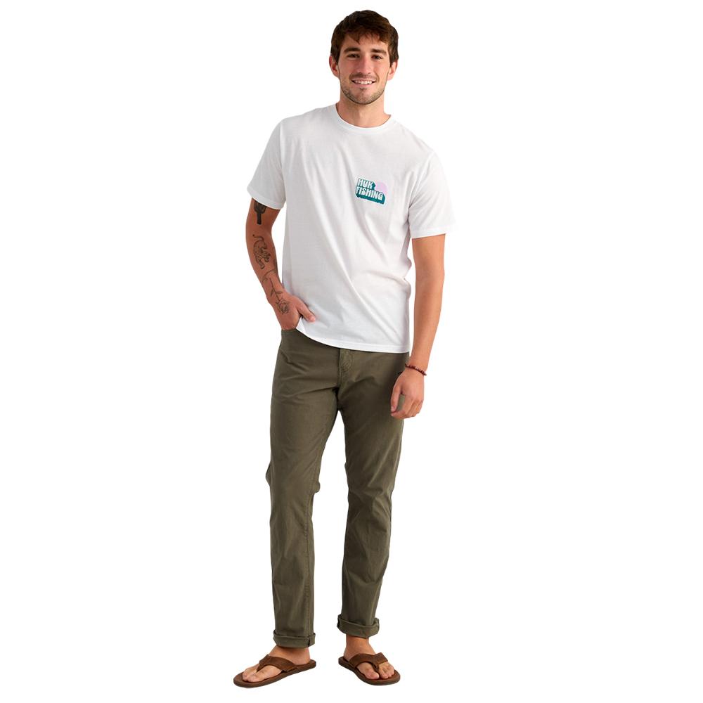 Huk Bait 'N Fetch Short Sleeve Tee White 2XL