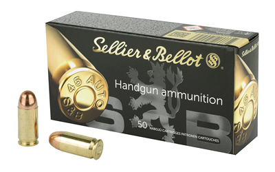 Mag-Tech/Sellier- Bellot Sellier & Bellot Pistol & Revolver Ammo .45 Auto 230 gr FMJ 50/ct