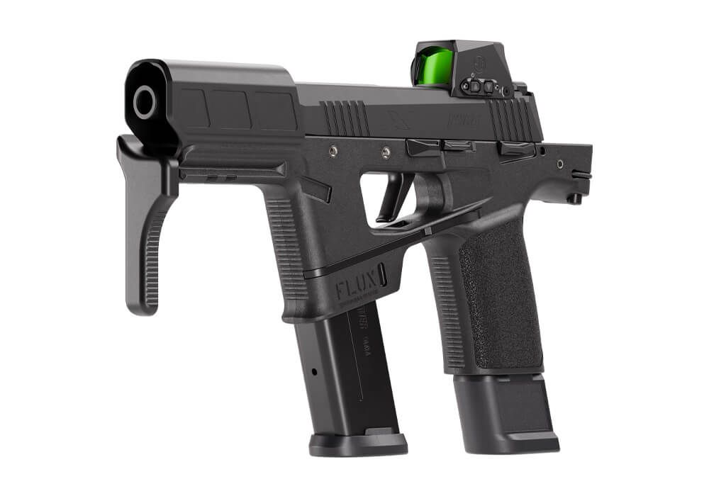 Sig Sauer P365-FLUX Handgun 9mm Luger 21(2)&17(1)rd Magazines 6" Barrel Brace