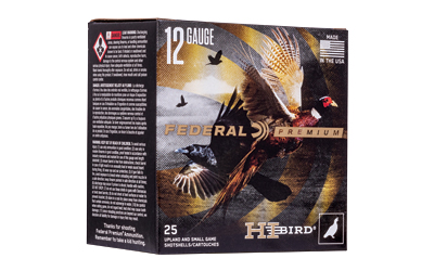 Federal Hi-Bird Shotshells 12ga 2-3/4" 1-1/4oz 1330 fps #5 25/ct