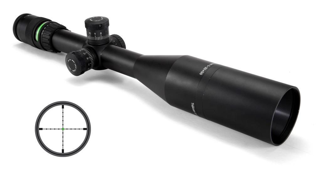 TrijiconInc. Trijicon Accupoint Rifle Scope - 5-20x50mm Mil-Dot 19.1-5.1' 4.1-3.8" Matte