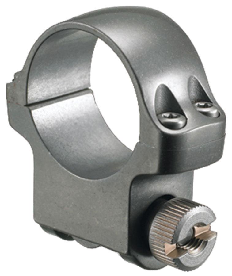 Sturm Ruger & Co Ruger Steel Scope Ring - Single (4KTG) 1" Medium .937" Height - Target Grey Stainless Finish